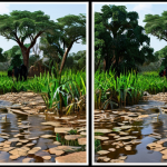 Here are two high-quality image prompts for Stable Diffusion XL, designed to generate professional and safe images related to the impact of climate change in Zambia, focusing on resilience and adaptation: